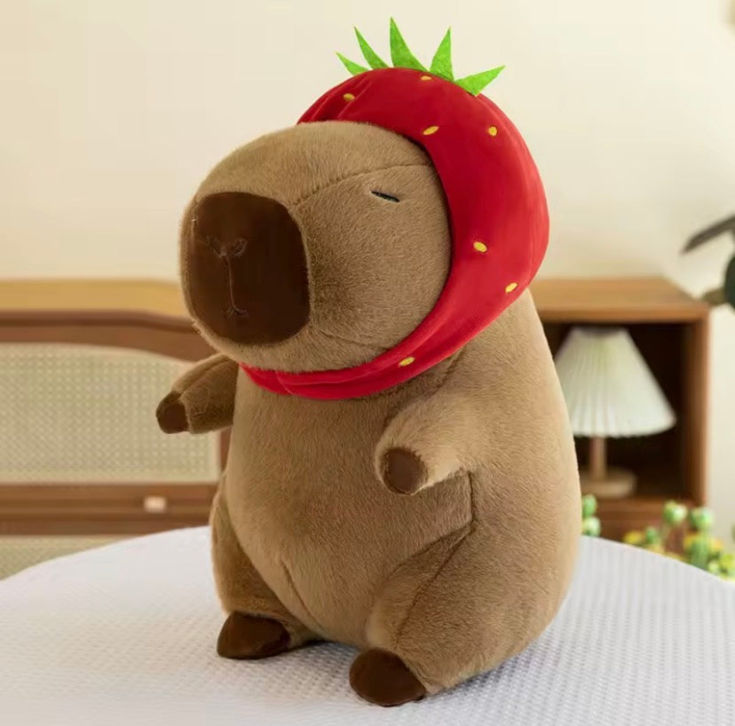 WishBerry Capybara Caps Plushies