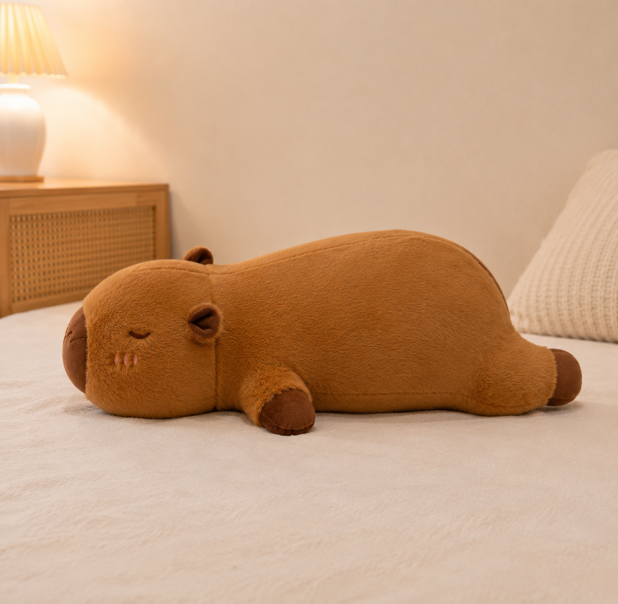 WishBerry Sleepy Capybara Plushie