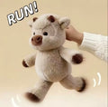 WishBerry Running Highland Cow | Interactive Plush