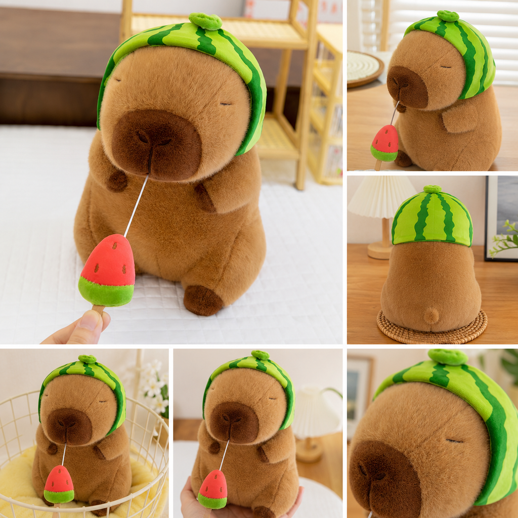 WishBerry Capybara Caps Plushies