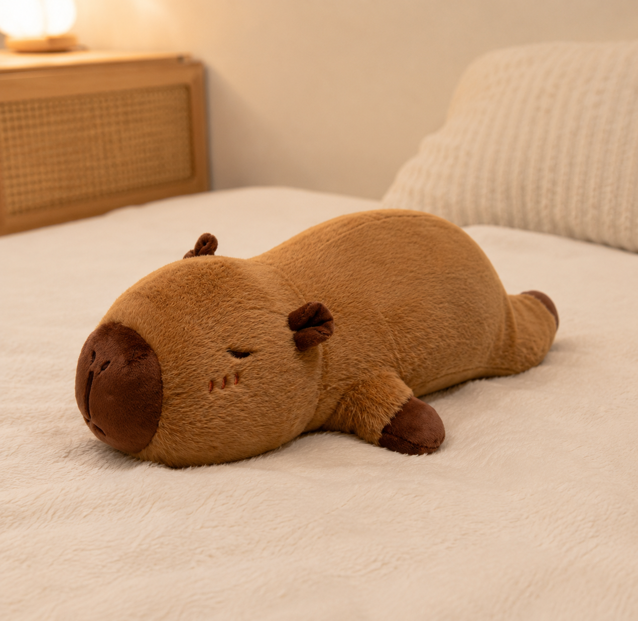WishBerry Sleepy Capybara Plushie
